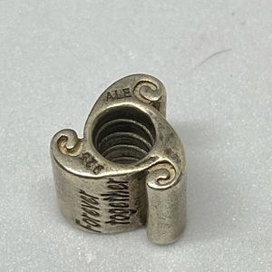 Pandora scroll bead charm (305)